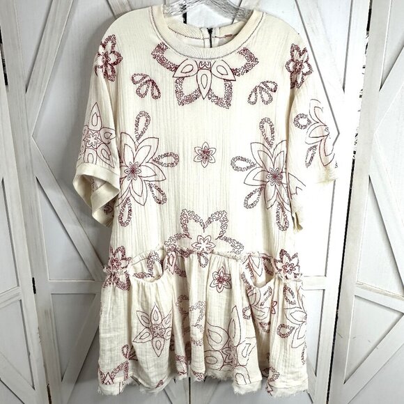 Free People Picking Petals Mini Dress - Picture 5 of 9